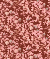 Seamless Colorful tie dye shibori print. Seamless hand drawn batik pattern.Rug textured background. Modern batik wallpaper tile. Watercolor pattern for fabric, clothes, wallpaper. Ethnic design.
