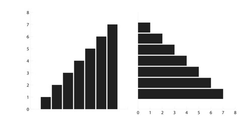 vector busines bar graph