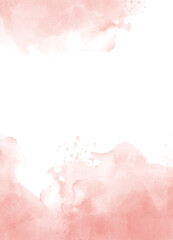 Pastel pink watercolor paint brush glitter gold with golden , dots and stains. Pastel marble alcohol ink drawing effect. pink texture design element for wedding invitation.