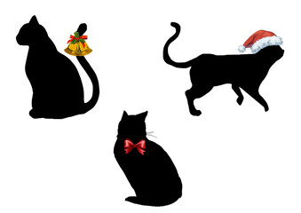 クリスマスな猫たち