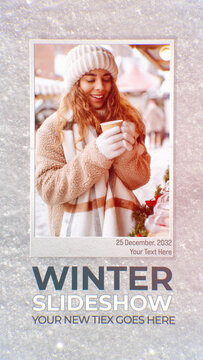 Winter Memories Vertical Stories for Social Media
