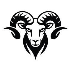 goat head silhouette