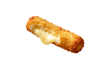 [Transparent Background PNG]Cheese Stick with Melted Cheese Filling
