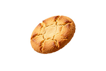 [Transparent Background PNG]Freshly Baked Round Cracked Cookie