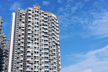 High-rise apartment buildings in Wuhou District, Chengdu, China © ZCFei