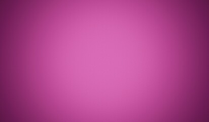 Pink wall abstract background with copy space for design. Pink color background texture with pink vignette. 
