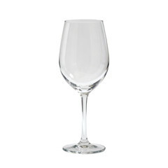 [Transparent Background PNG]Empty Clear Wine Glass for Beverage Serving