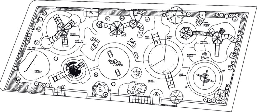 Playground Blueprint Plan