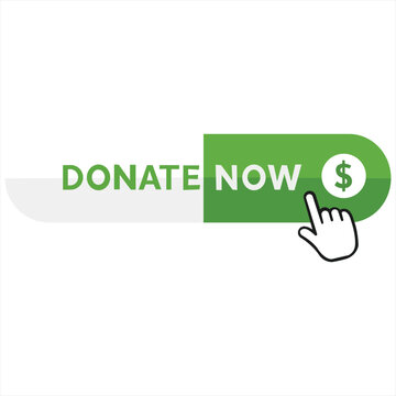 Make a Donation: An inviting call to action, represented by a button, encouraging viewers to donate now and support a worthy cause.
