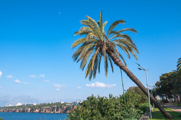 A view from the Kalei&ccedil;i district of Antalya.
