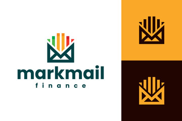 market mail finance logo vector