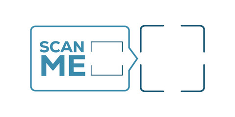 QR code set. Scan Me. Scan qr code icon. Template scan me Qr code for smartphone. Scan icon set multiple style collection. Vector illustration.