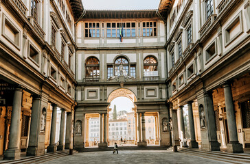 Uffizi Gallery, Florence.