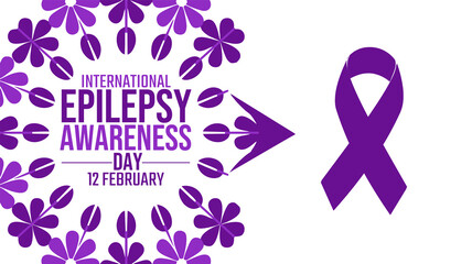 Clean and simple Epilepsy Awareness Day banner designed for health education and global awareness posts