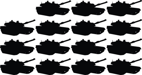 Set of artist and painter silhouettes creating art on easel, drawing, painting, creative hobby, leisure, outdoor, illustration, fine art.