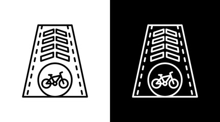 Bike Lane Icon