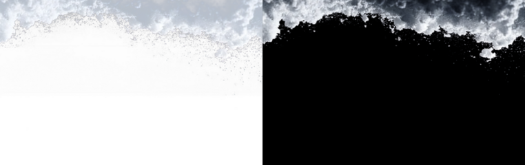 Snowy winter scene with white snowbanks, frozen hills and drifting flakes, designed as an isolated abstract background for Christmas landscapes.