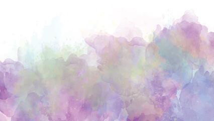 Abstract colorful painting illustration watercolor background on white paper texture. Paint hand drawn illustration, Aquarelle paint paper textured canvas for vintage text design, retro greeting card, © Wahid photos