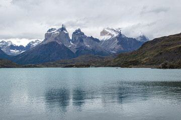 Los Cuernos and Lago Nordenskjold in Torres Del Paine National Park