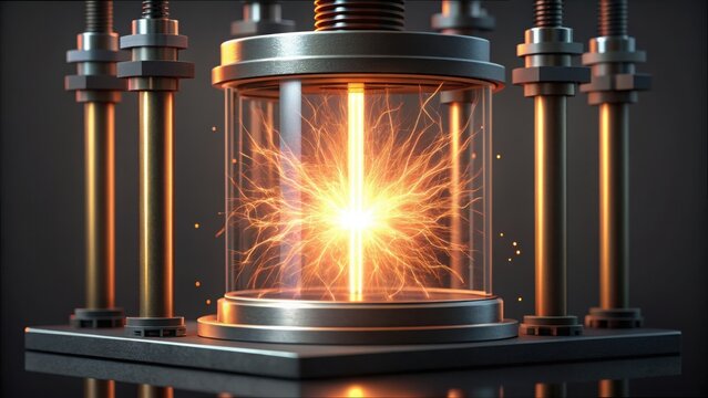 Cinematic Shot of Spark Reaction in Hydro Standard V2 3x