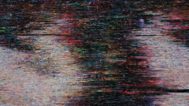 Sparkling Chicken Glitch Art with Datamoshing and Digital Noise Strobe Effect