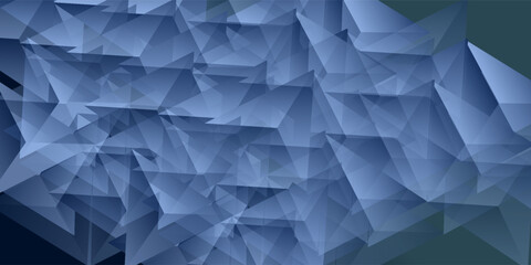 Abstract background of crystal triangles