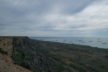 Boats on the seashore