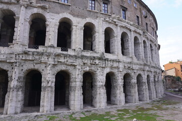 Obraz premium Marcello Theater in Rome Italy