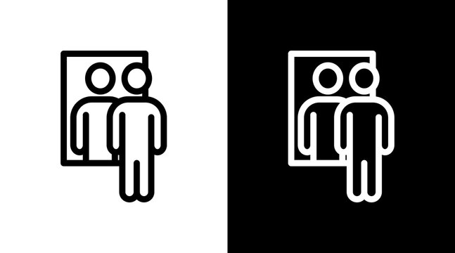 Reflection Icon For Design Elements