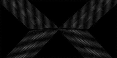 Retro halftone gradient from dots. Monochrome white and black halftone background with circles. Vector illustration.