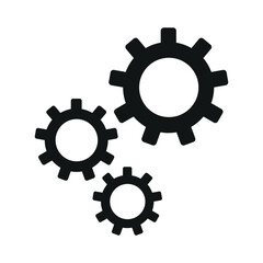 Gear icon vector design template
