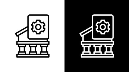 Banking Compliance Icon For Design Elements