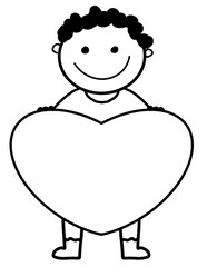 Valentine&rsquo;s Day Clipart Set, Love,Valentine's Day Kids ,