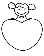 Valentine’s Day Clipart Set, Love,Valentine's Day Kids ,