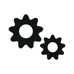 Gear icon vector design template