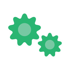 Gear icon vector design template