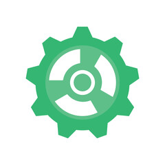 Gear icon vector design template
