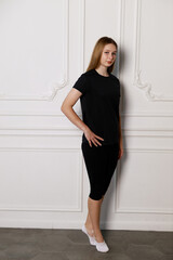 Homemade splits of a Caucasian woman or teenage girl	
