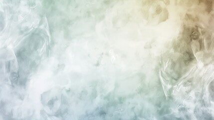 Abstract smoke patterns in soft pastel colors