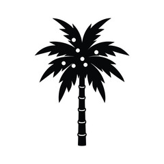 Palm Tree Silhouette Festival Lights