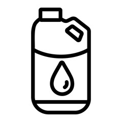 cleaner bottle Line Icon