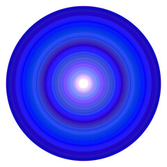 Concentric Blue Purple Gradient Rings With Bright White Center for Scientific Branding, Optical Interfaces, Energy Visualizations and High-Impact Commercial Graphics With Radiant Depth and Wave Symmet