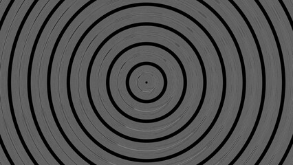 Obraz premium Abstract circular patterns in black and white