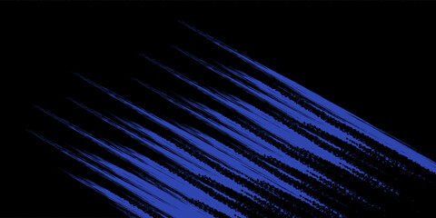 Abstract blue line and black background for business card, cover, banner, flyer. Vector illustration