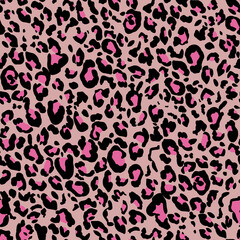 Leopard print pink