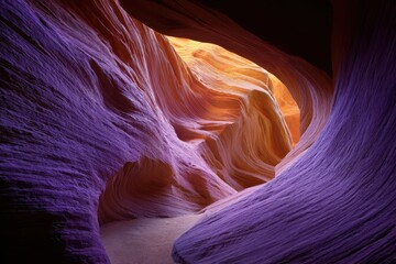 Obraz premium Vibrant Stone Surface: A Canyon's Eroded Beauty in Page, Arizona's Natural Landscape