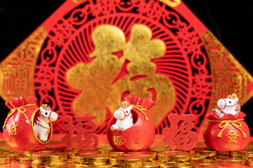 New Year image materials for the Year of the Horse