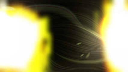 Dynamic spiral light effect