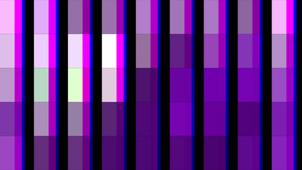 Abstract pixelated color blocks