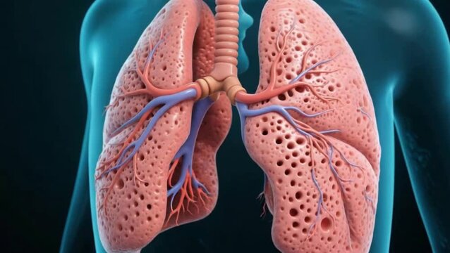 Honeycomb Lung: A Radiological Pattern of Interstitial Lung Disease (ILD)&mdash;Characterized by Cystic Airspaces on HRCT Scans, Linked to IPF, Sarcoidosis & Connective Tissue Diseases, Presenting with Dysp